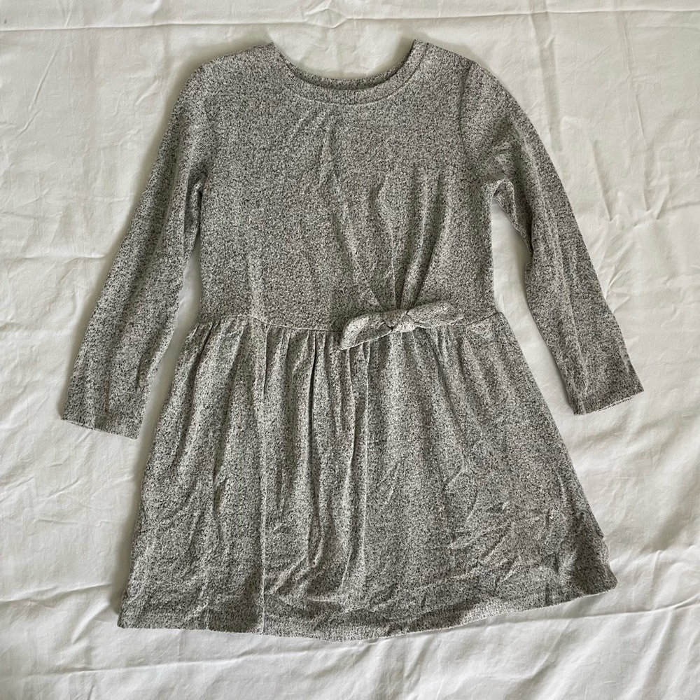 Cat & Jack Girls Gray Sweater-like Dress size 4T